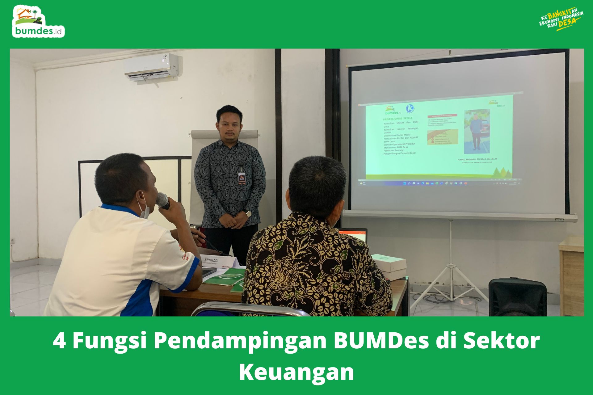 4 Fungsi Pendampingan BUMDes Di Sektor Keuangan - Blog Bumdes.id